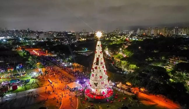 Árvore de Natal do Parque Villa Lobos